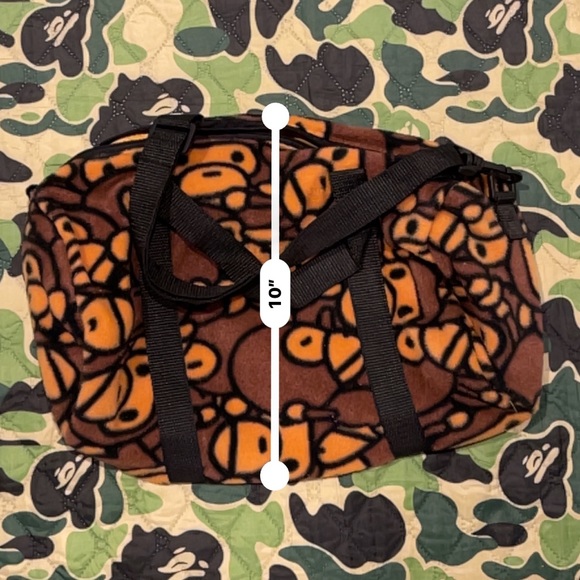 Bape A Bathing Ape Baby Milo Mini Duffle Bag - Picture 5 of 5